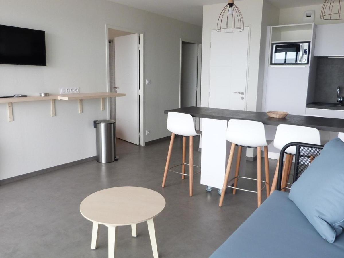 Appartement Plage, Piscine, Balcon, Animaux, Parking - Fr-1-194-201 Ла Транш-сюр-Мер Екстериор снимка